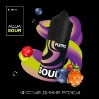 FUMMO PREMIUM AQUA SOUR - Кислые Дикие Ягоды, 30 мл фотография небольшая 1табачный.рф