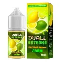  DUALL Extreme EXTRA HARD - Кислый Лимон Лайм, 30 мл фотография небольшая 1табачный.рф