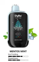 -PuffMi  DURA (18000зат.)  Мятный Ментос фотография небольшая 1табачный.рф