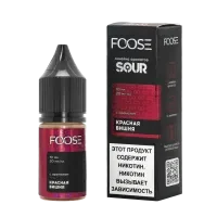  жид. FOOSE SOUR - Красная вишня, 10 мл фотография небольшая 1табачный.рф