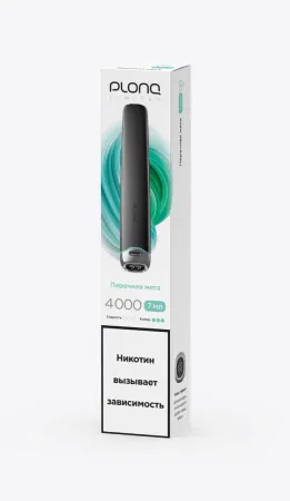  НСЖ PLONQ PLUS PRO BLACK Перечная Мята (4000зат.) фотография электронка pod 1табачный.рф