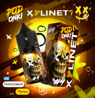 Podonki  X...Linet (Strong)  Кокосовый Пунш (30мл.) фотография небольшая 1табачный.рф