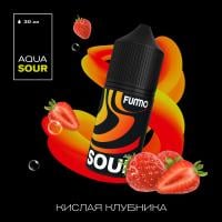 FUMMO PREMIUM AQUA SOUR - Кислая Клубника, 30 мл фотография небольшая 1табачный.рф
