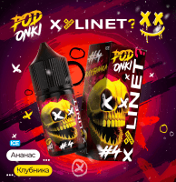 Podonki  X...Linet (Strong)  Ананас Клубника (30мл.) фотография небольшая 1табачный.рф