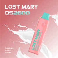 НСЖ LOST MARY OS 2600 - Лимонад Вишня Персик 6000 зат фотография небольшая 1табачный.рф