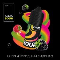 FUMMO PREMIUM AQUA SOUR - Кислый Ягодный Лимонад, 30 мл фотография небольшая 1табачный.рф