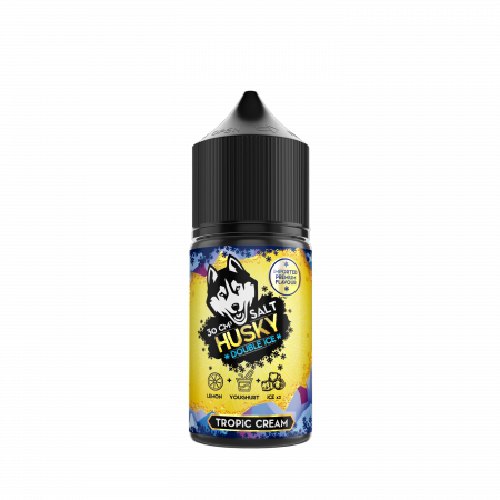  IMPORT HUSKY  Double Ice STRONG - TROPIC CREAM (лимон йогурт лед) 30 мл фотография 1табачный.рф