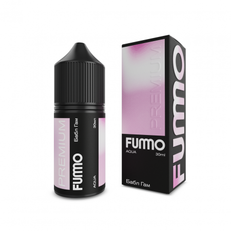 FUMMO PREMIUM AQUA - Бабл Гам, 30 мл фотография 1табачный.рф