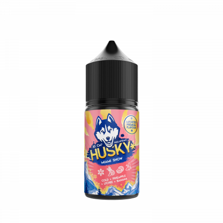  IMPORT HUSKY  Malaysian STRONG - MIAMI SNOW (ананас личи банан лед) 30 мл фотография 1табачный.рф