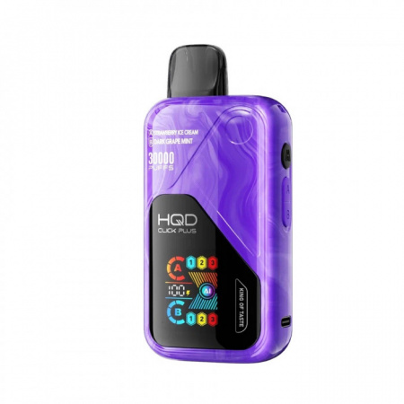  НСЖ HQD CLICK PLUS — Клубничное Мороженое+Мята Виноград 30 000 зат фотография электронка pod 1табачный.рф