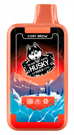 HUSKY AIR MAX Ultra  COSY BREW  25000 зат фотография электронка pod 1табачный.рф