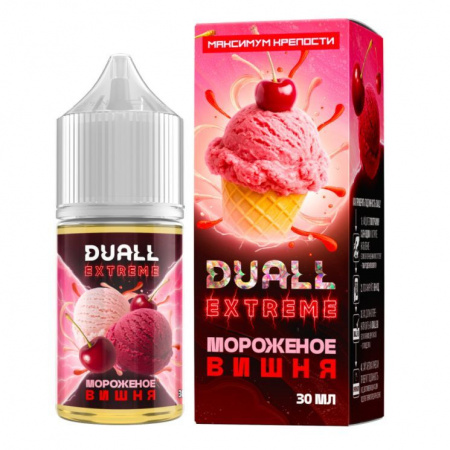  DUALL Extreme HARD - Мороженое Вишня, 30 мл фотография 1табачный.рф