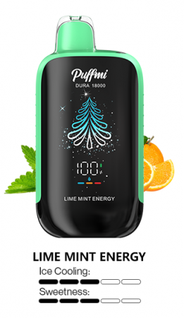 -PuffMi  DURA (18000зат.)  Лайм Мята Энергетик фотография электронка pod 1табачный.рф