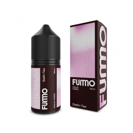 FUMMO PREMIUM AQUA HARD - Бабл Гам, 30 мл фотография 1табачный.рф
