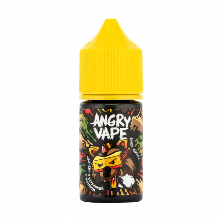 Angry Vape ULTRA Енот Щипач (Чизкейк с Клубникой и Бананом) 30мл. фотография 1табачный.рф