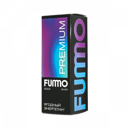 FUMMO PREMIUM AQUA - Ягодный Энергетик, 30 мл         фотография 1табачный.рф