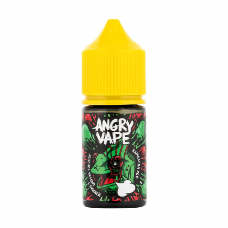 Angry Vape ULTRA Хамелеон RGB (Зелёное яблоко с Вишней) 30мл. фотография 1табачный.рф