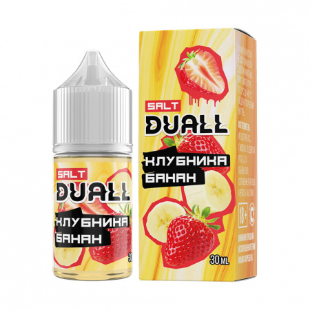 DUALL HARD Клубника банан 30мл фотография 1табачный.рф