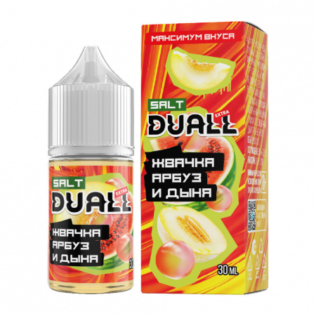 DUALL Extra LIGHT Жвачка арбуз дыня 30мл  фотография 1табачный.рф