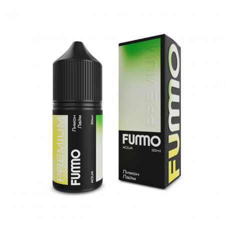 FUMMO PREMIUM AQUA - Лимон Лайм, 30 мл фотография 1табачный.рф