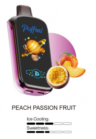 -PuffMi  PURE V2  Персик Маракуйя  20000 зат фотография электронка pod 1табачный.рф