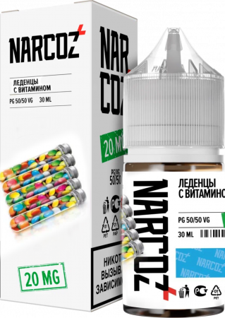 Narcoz Strong  Леденцы с Витамином  30мл. фотография 1табачный.рф