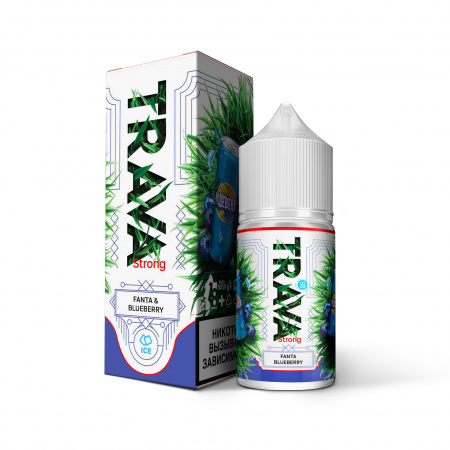 Trava Strong  Черничная Фанта  30мл. фотография 1табачный.рф