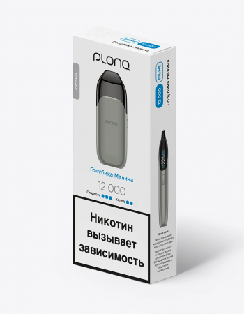  НСЖ PLONQ PRIME Голубика Малина (12.000 зат.) фотография электронка pod 1табачный.рф