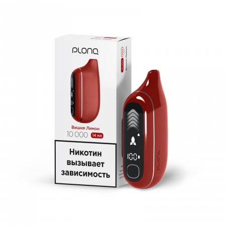  НСЖ PLONQ MAX PRO Вишня Лимон (10.000 зат.) фотография электронка pod 1табачный.рф