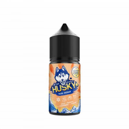 IMPORT HUSKY  Malaysian - YOGI DOGGY (банан клубника йогурт лед) 30 мл фотография 1табачный.рф