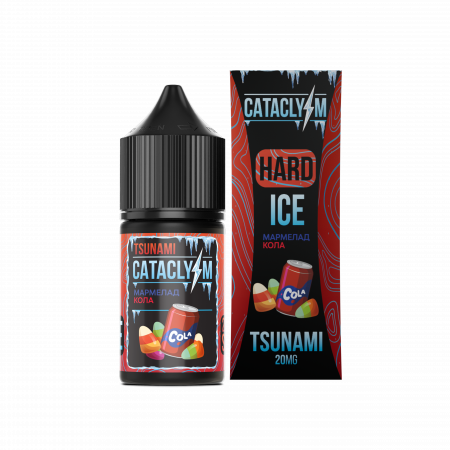  CATACLYSM ICE Hard - TSUNAMI Мармеладная Кола Лёд, 30мл фотография 1табачный.рф