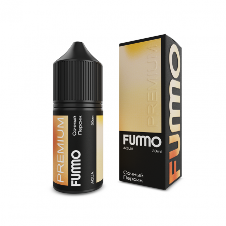 FUMMO PREMIUM AQUA - Сочный Персик, 30 мл фотография 1табачный.рф
