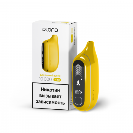  НСЖ PLONQ MAX PRO Банановый Шейк (10.000 зат.) фотография электронка pod 1табачный.рф