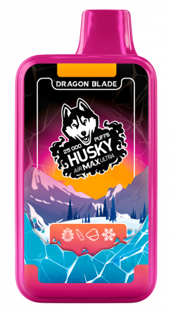 HUSKY AIR MAX Ultra  DRAGON BLADE  25000 зат фотография электронка pod 1табачный.рф