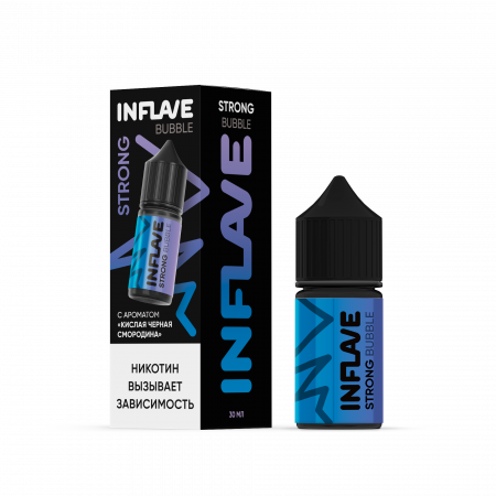 INFLAVE BUBBLE STRONG - Кислая Чёрная Смородина фотография 1табачный.рф