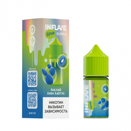  INFLAVE BUBBLE SOUR - Кислый Киви Кактус фотография 1табачный.рф