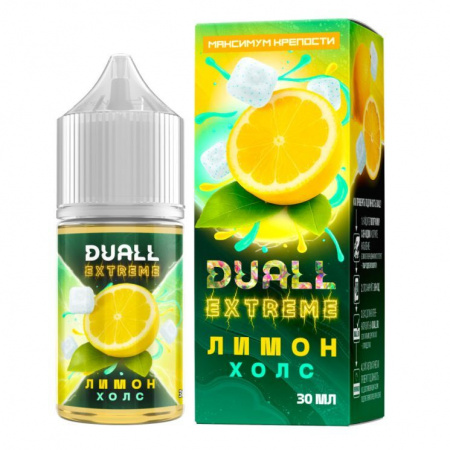  DUALL Extreme EXTRA HARD - Лимон Холлс, 30 мл фотография 1табачный.рф