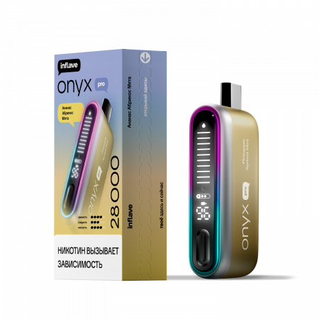  НСЖ INFLAVE ONYX PRO 28000 зат.Ананас Абрикос Мята фотография электронка pod 1табачный.рф